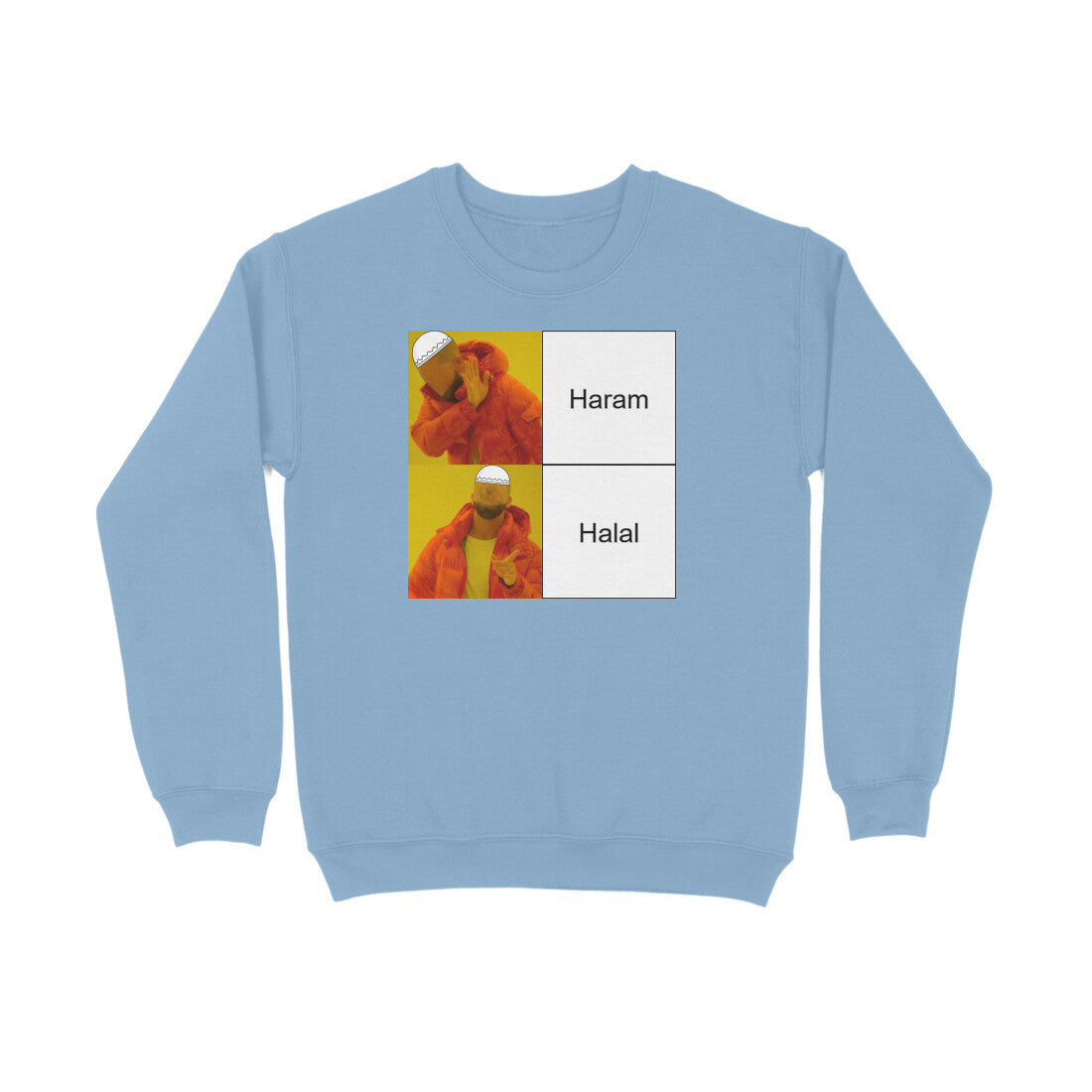 Haram Halal Meme Sweatshirt