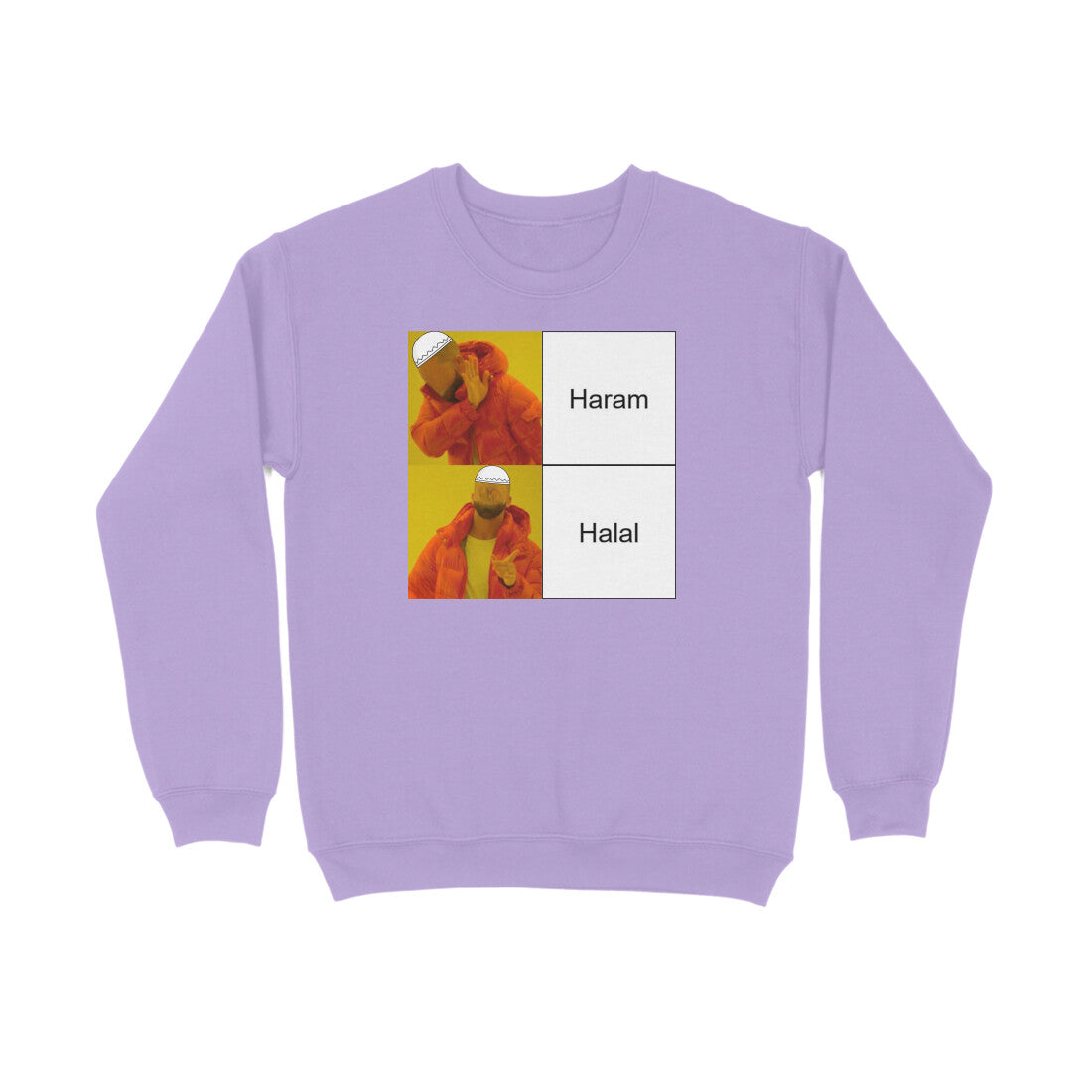 Haram Halal Meme Sweatshirt