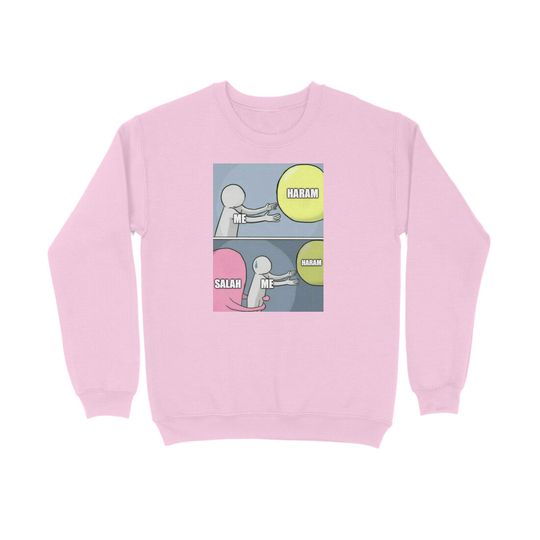 Salah Saves From Haram Meme Sweatshirt