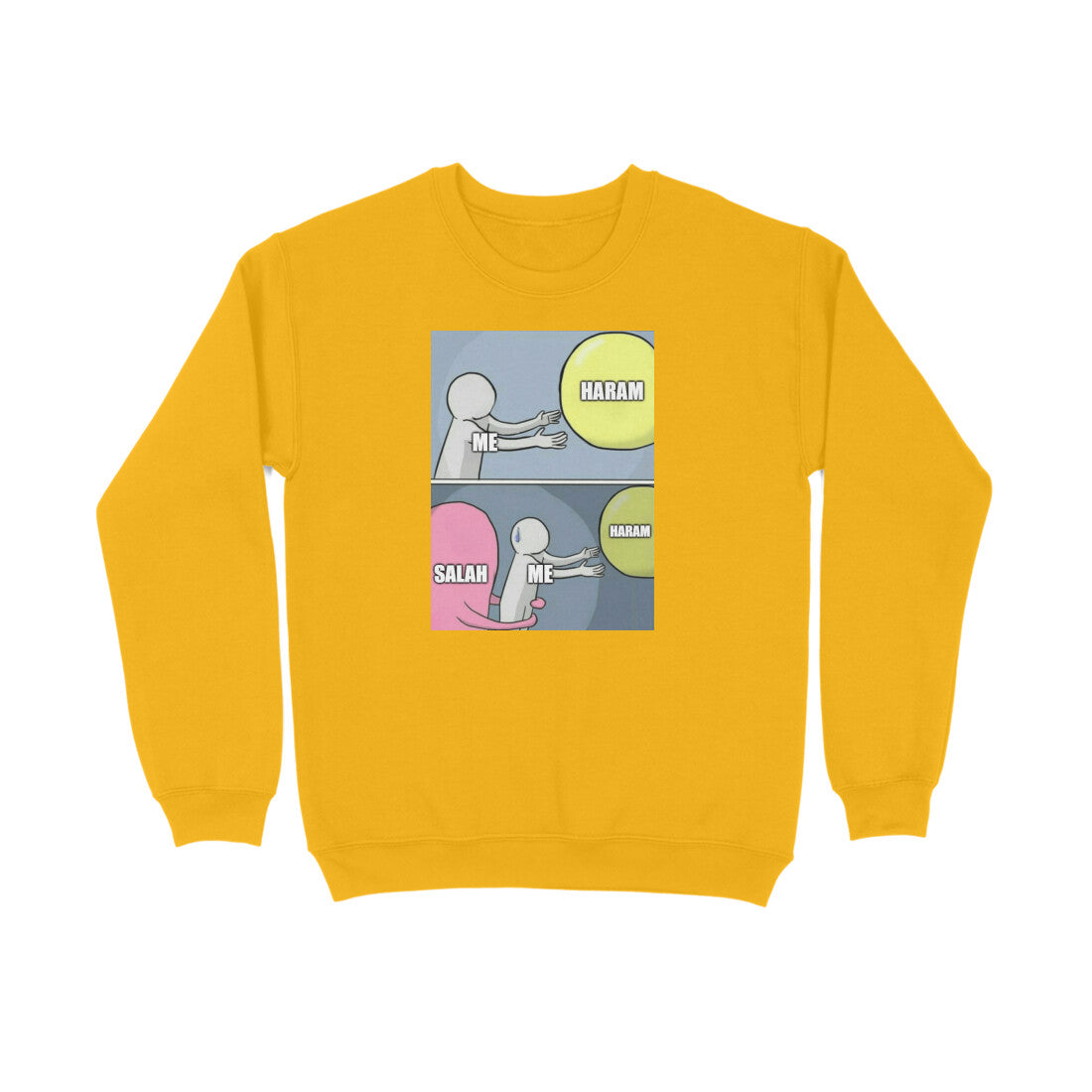 Salah Saves From Haram Meme Sweatshirt