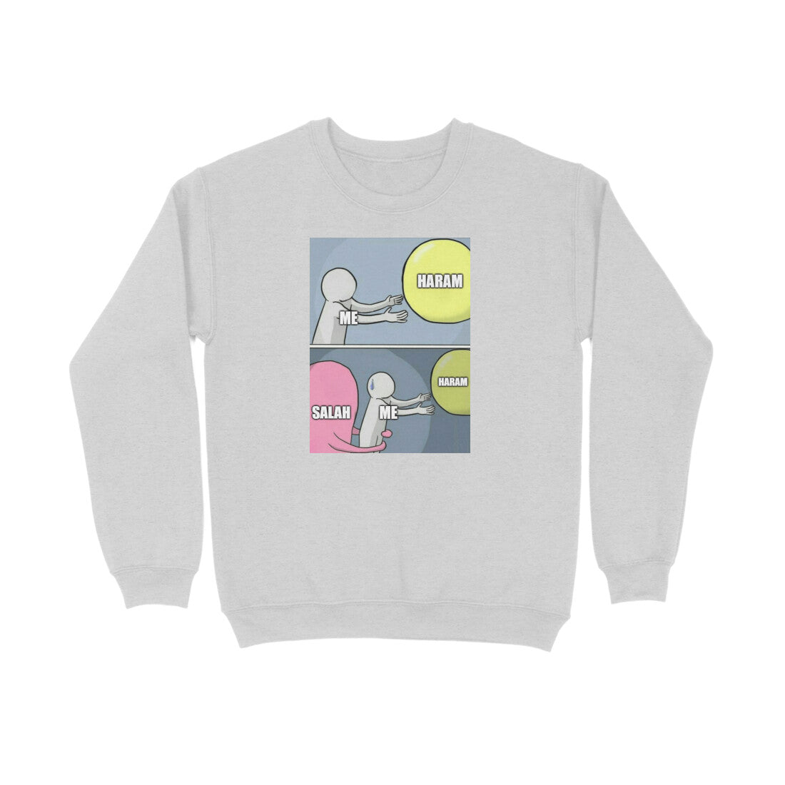 Salah Saves From Haram Meme Sweatshirt