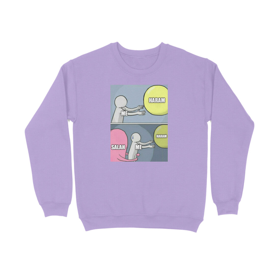 Salah Saves From Haram Meme Sweatshirt