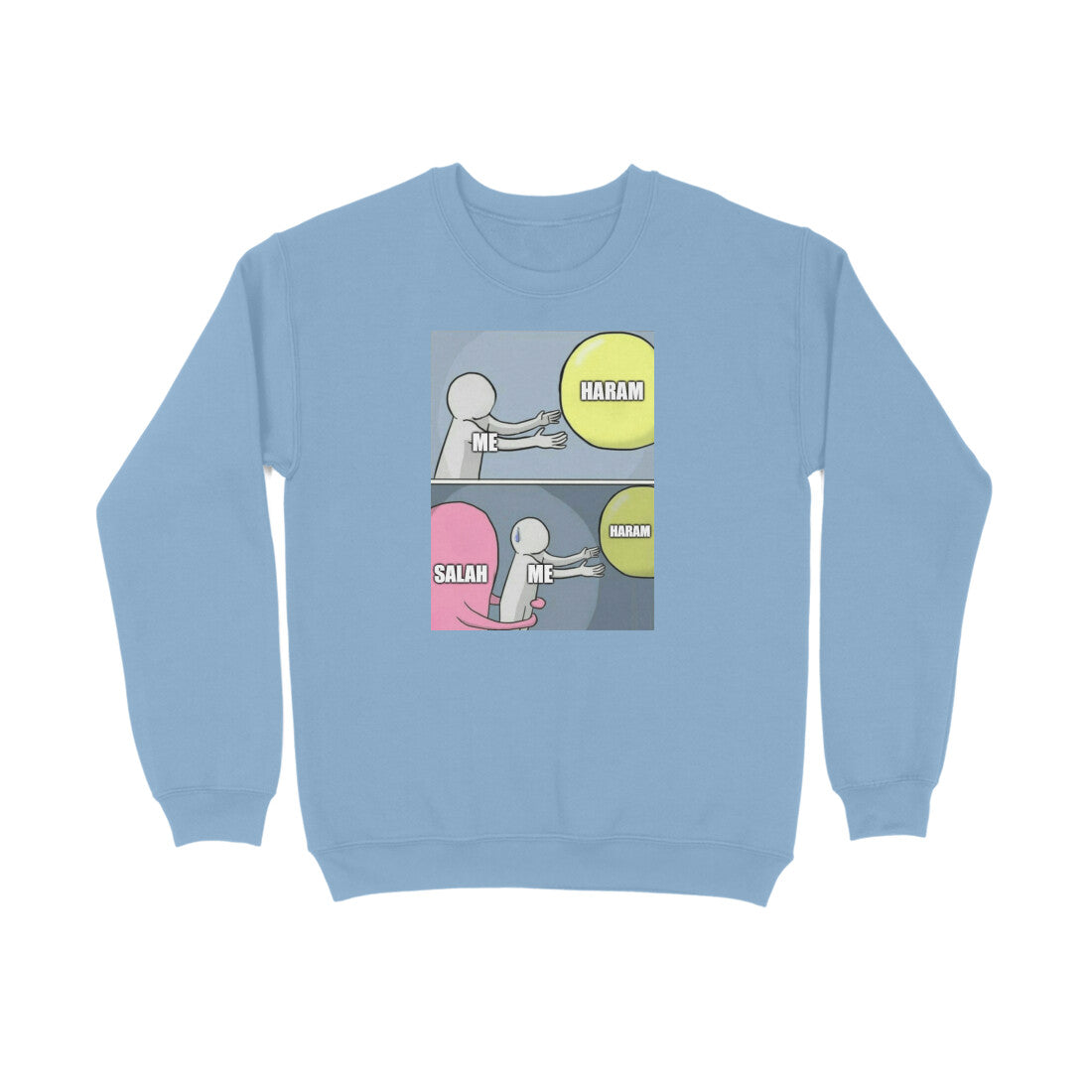 Salah Saves From Haram Meme Sweatshirt