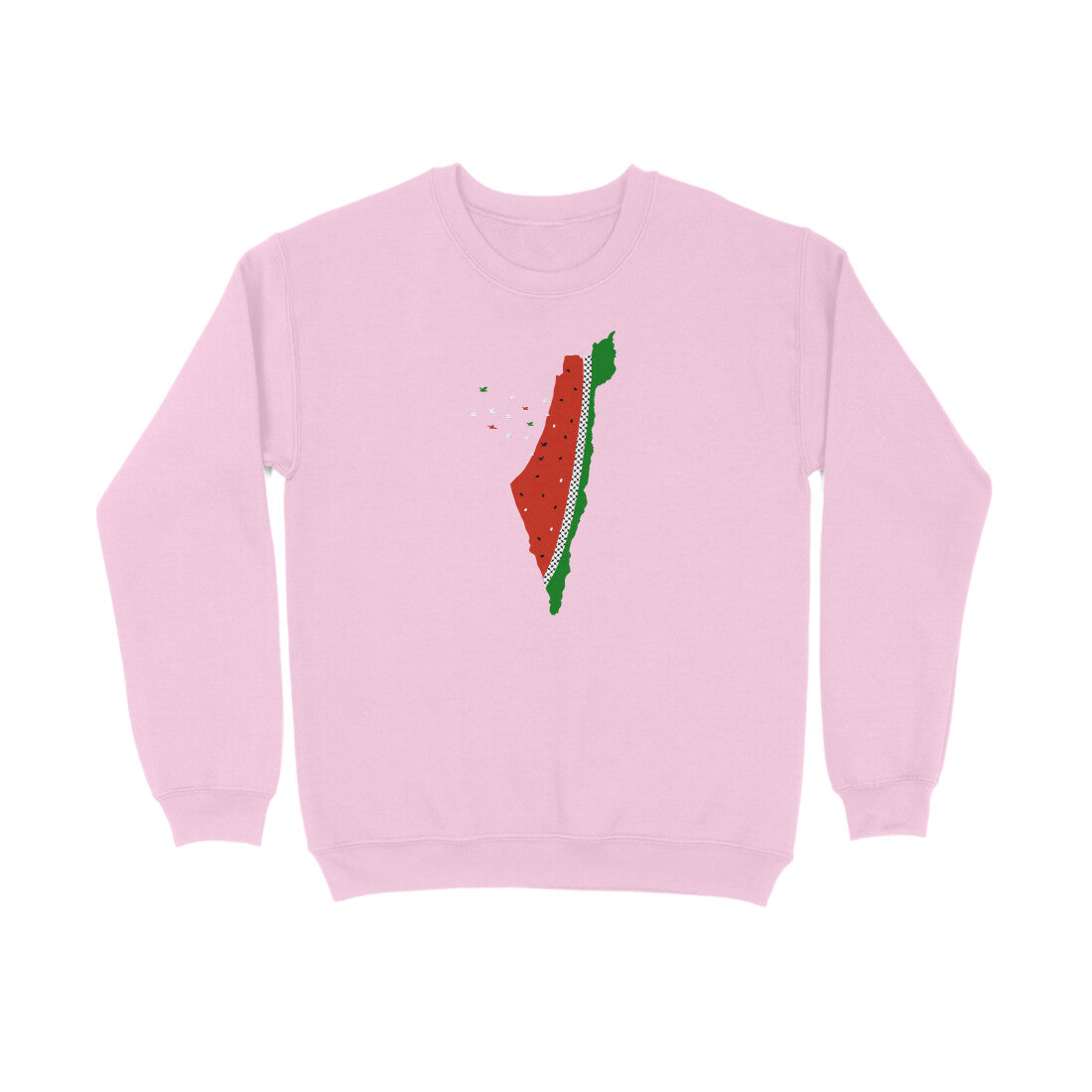 Palestine Watermelon W Sweatshirt