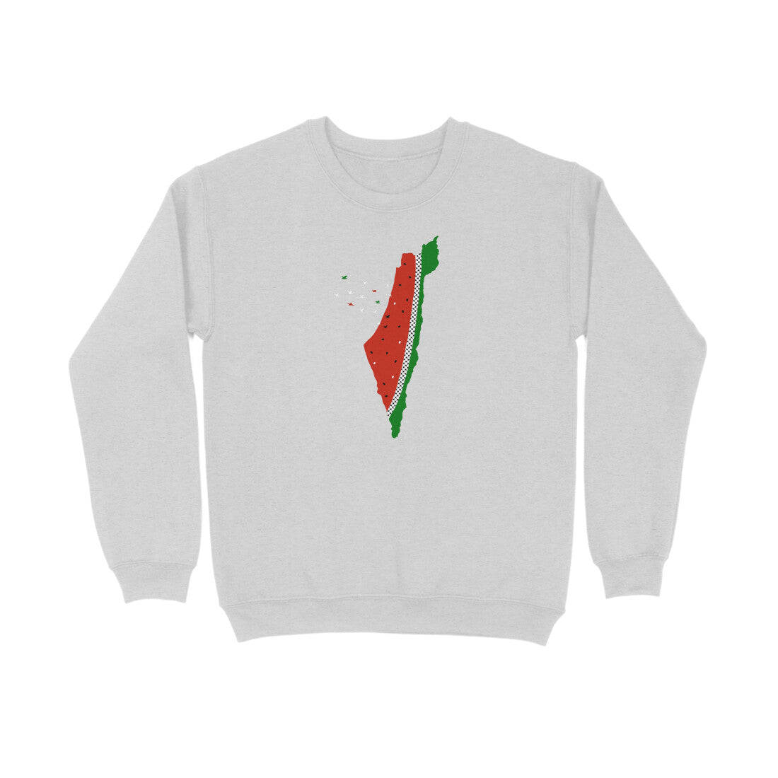 Palestine Watermelon W Sweatshirt
