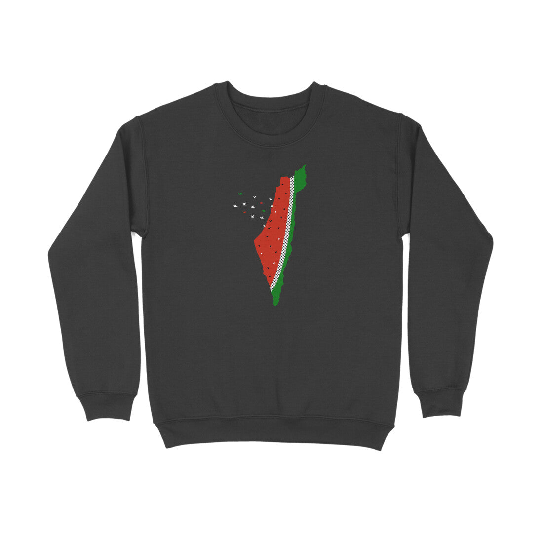 Palestine Watermelon W Sweatshirt