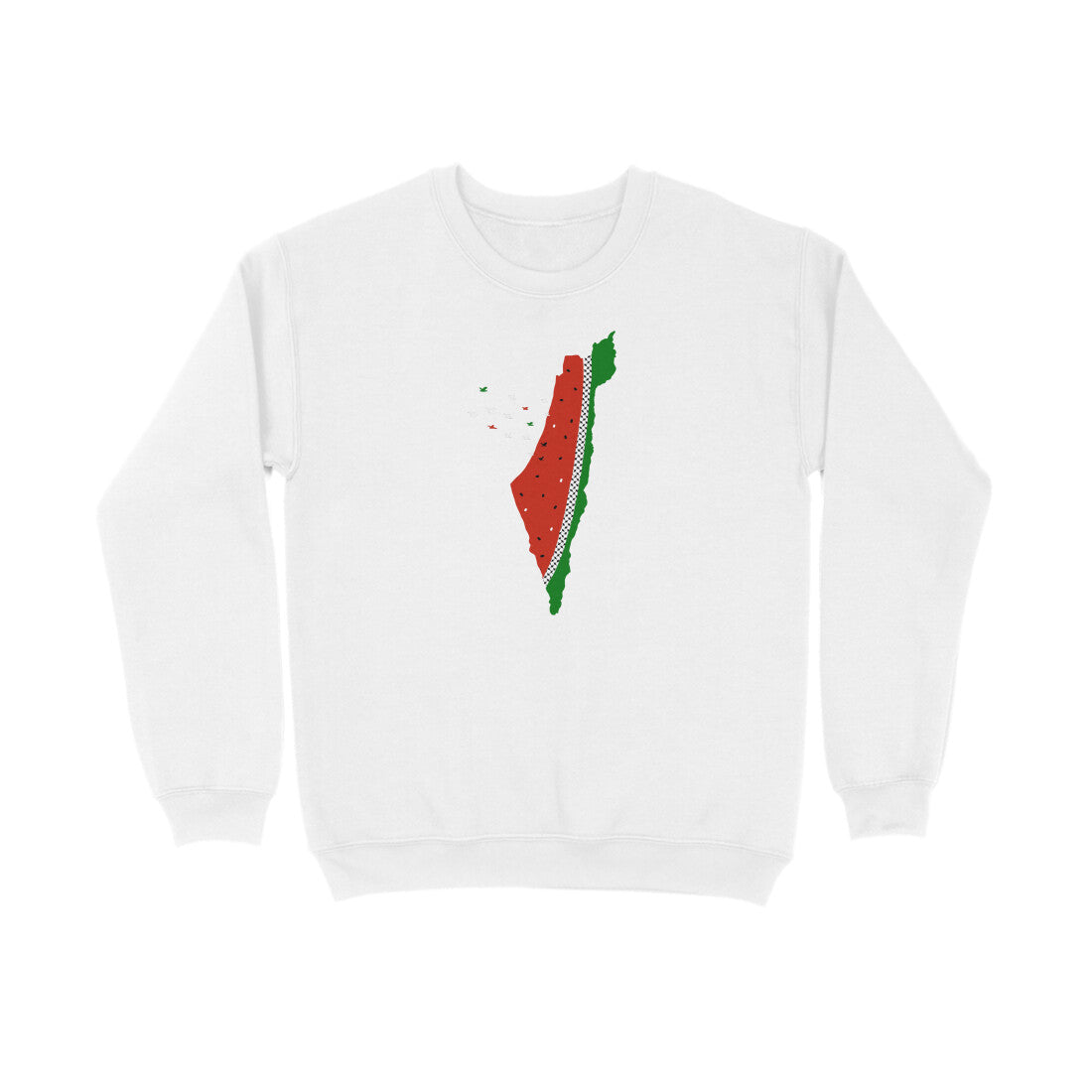 Palestine Watermelon W Sweatshirt