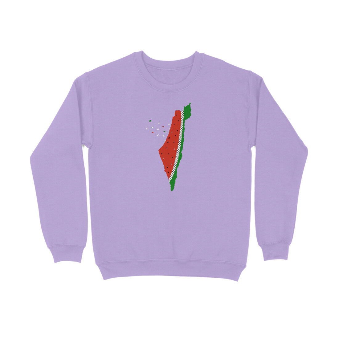 Palestine Watermelon W Sweatshirt