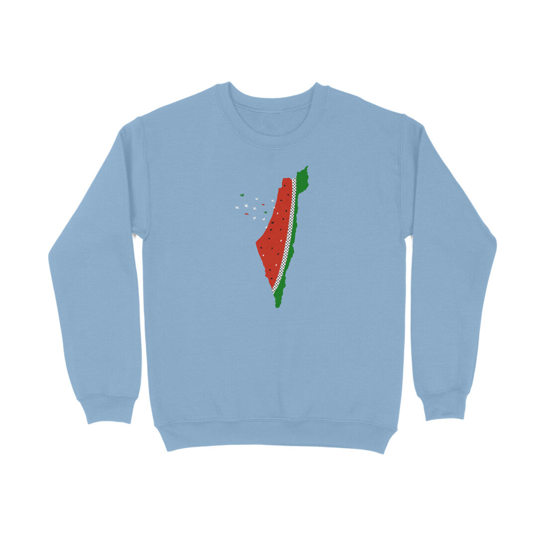 Palestine Watermelon W Sweatshirt