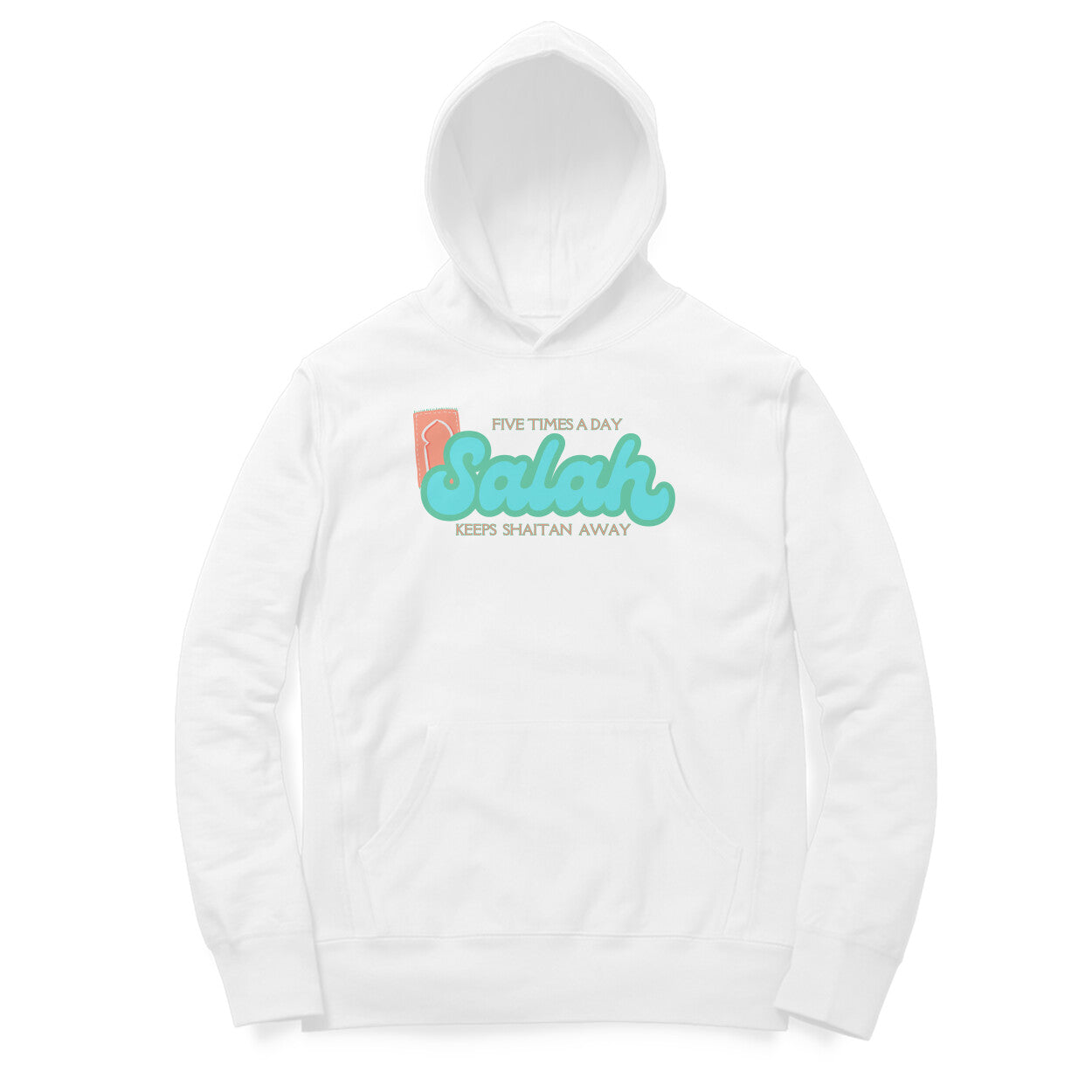 Salah Five Times A Day Keeps Shaitan Away Hoodie