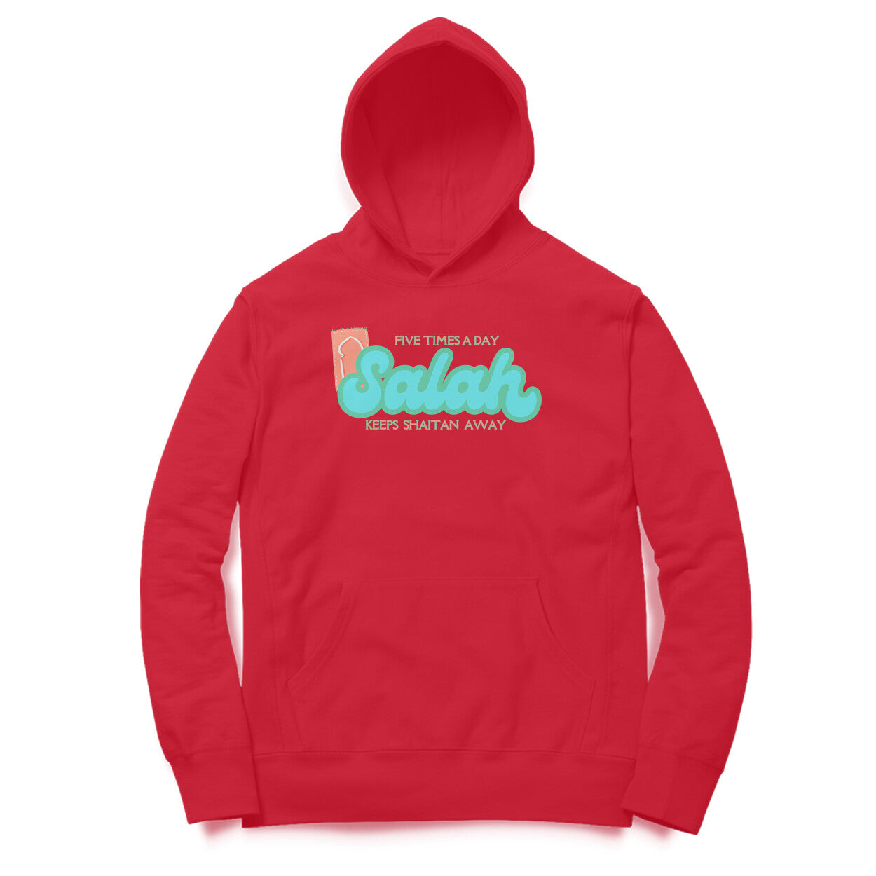 Salah Five Times A Day Keeps Shaitan Away Hoodie