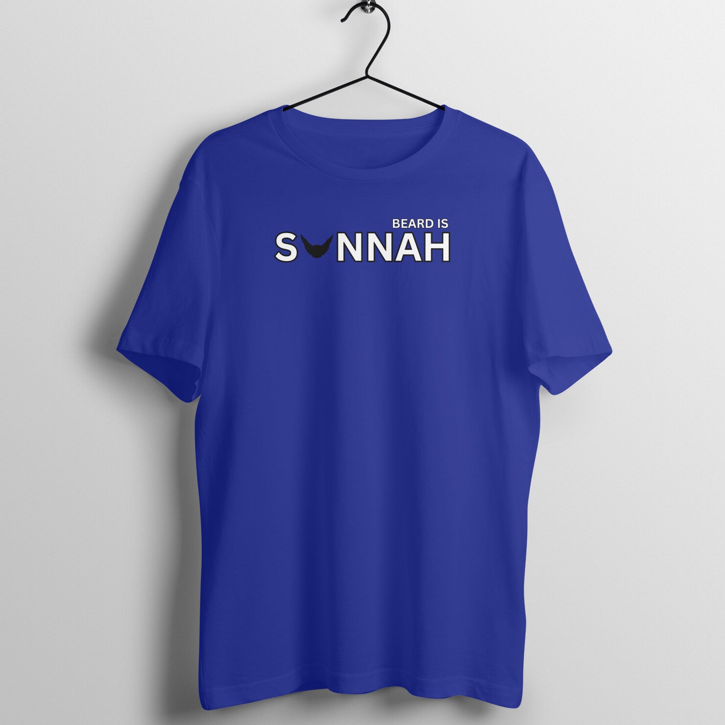 Beard Is Sunnah Half Sleeves Tshirt