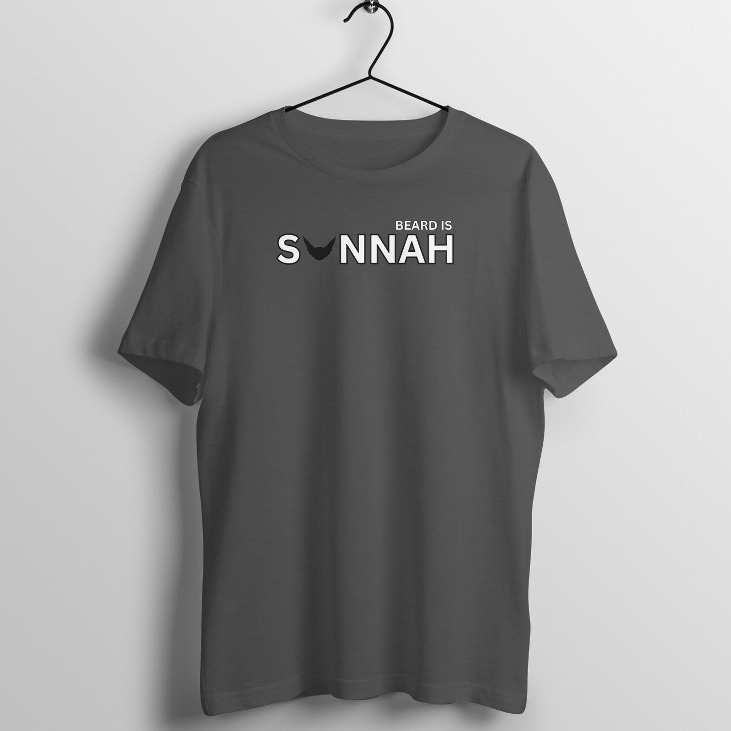 Beard Is Sunnah Half Sleeves Tshirt