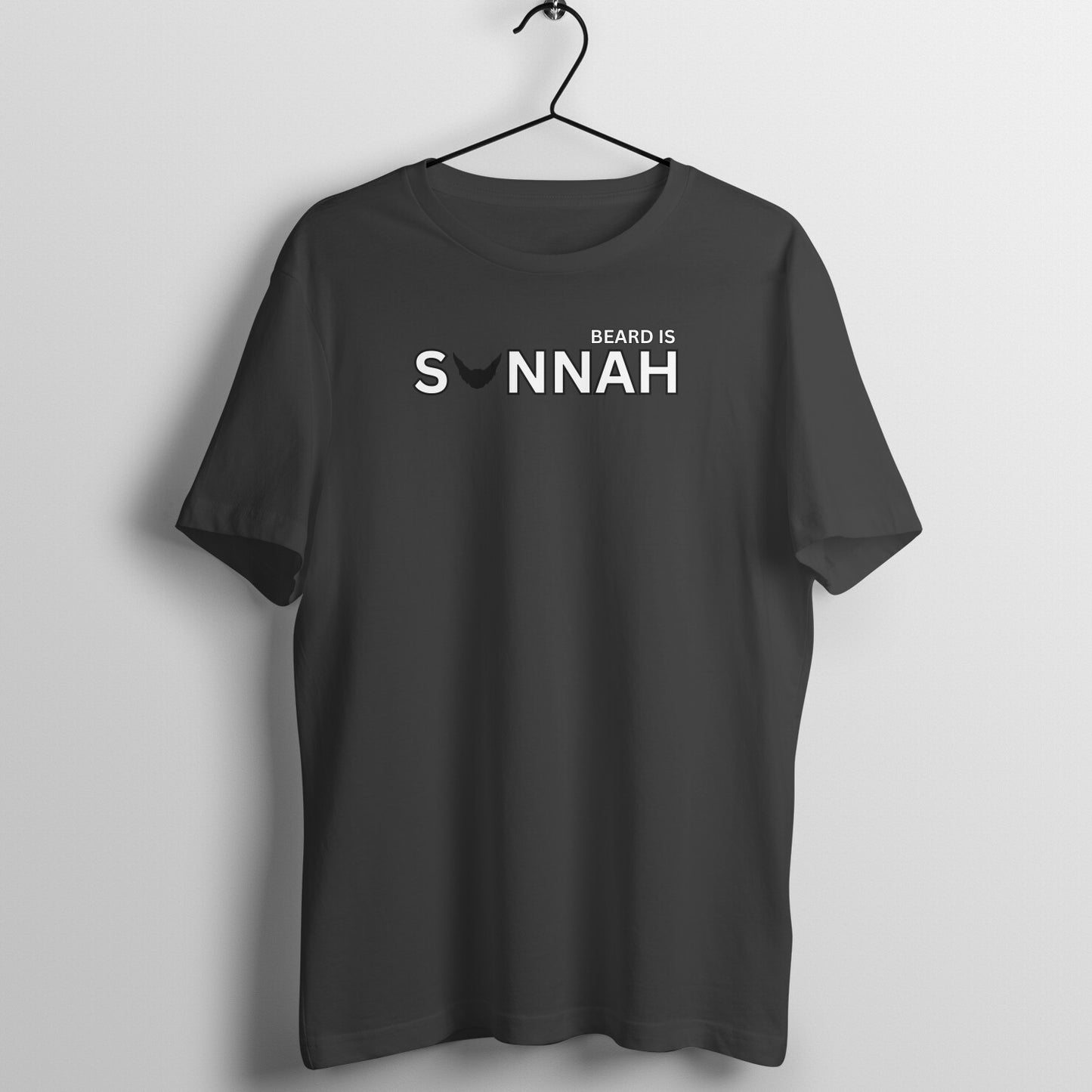 Beard Is Sunnah Half Sleeves Tshirt