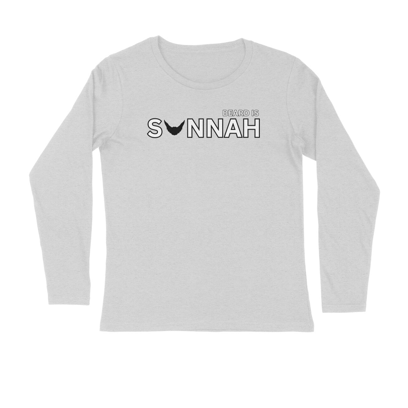 Beard Is Sunnah Full Sleeves Tshirt