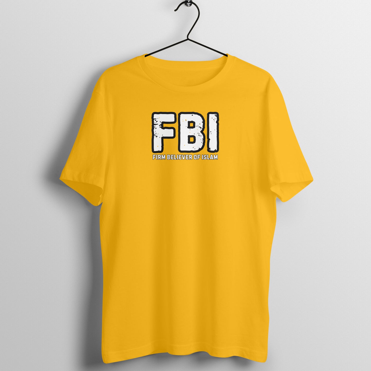 Firm Believer of Islam FBI Half Sleeves Tshirt