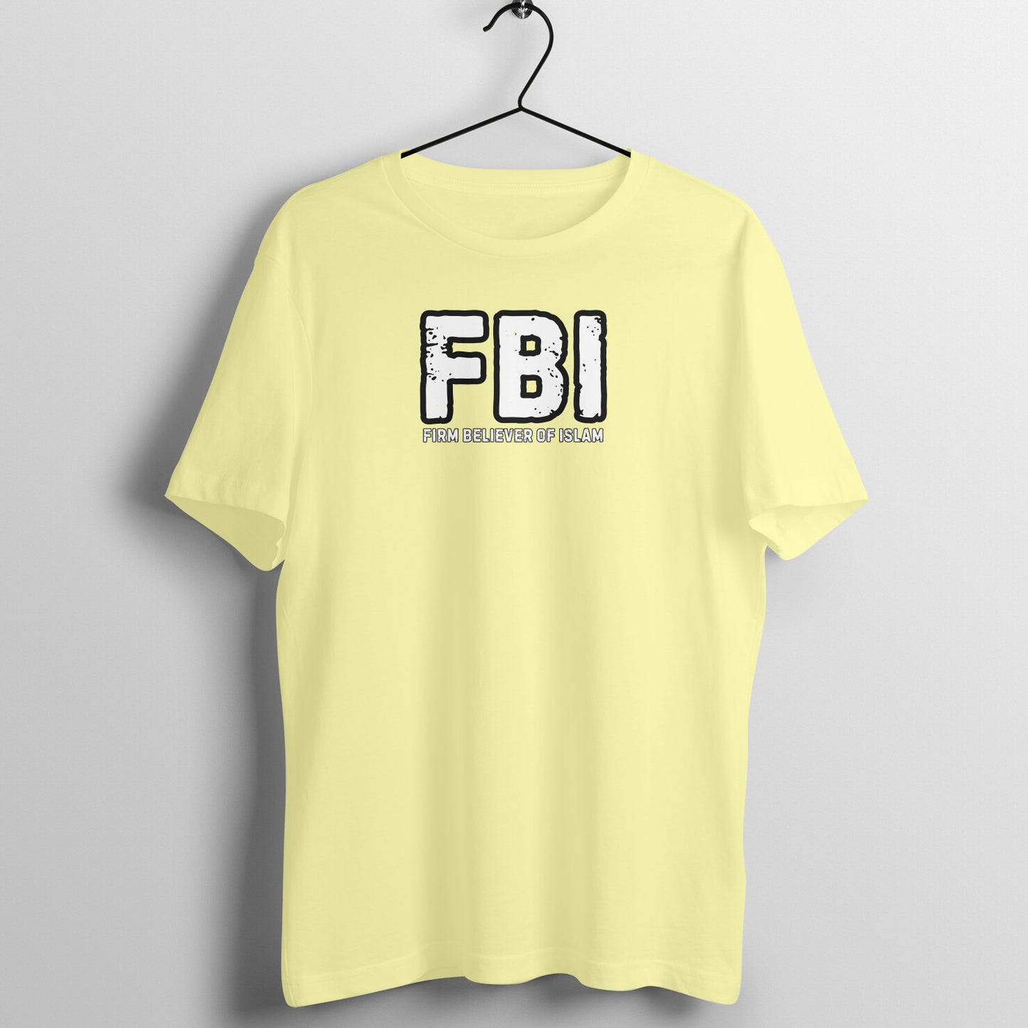 Firm Believer of Islam FBI Half Sleeves Tshirt