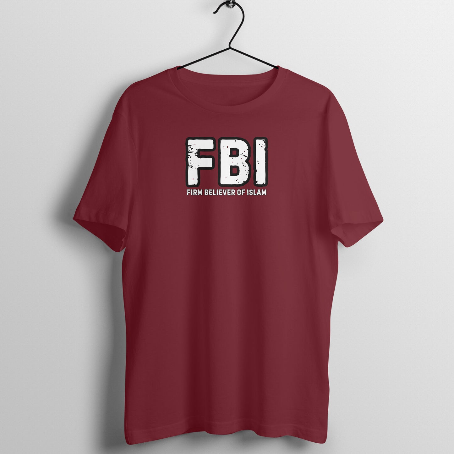 Firm Believer of Islam FBI Half Sleeves Tshirt