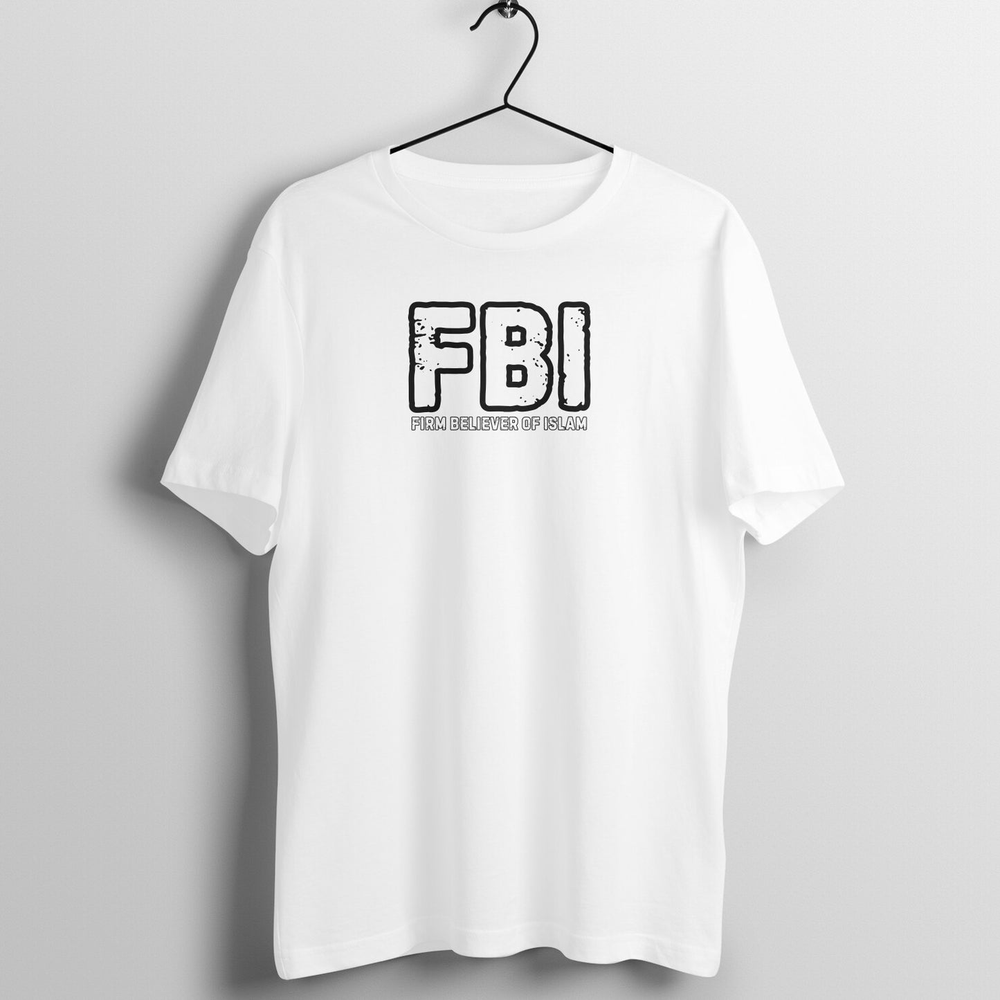 Firm Believer of Islam FBI Half Sleeves Tshirt