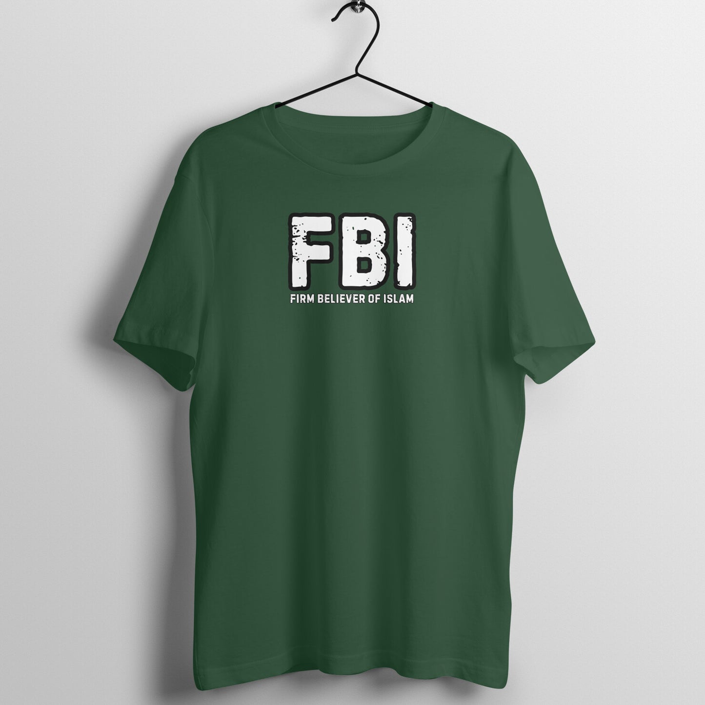 Firm Believer of Islam FBI Half Sleeves Tshirt