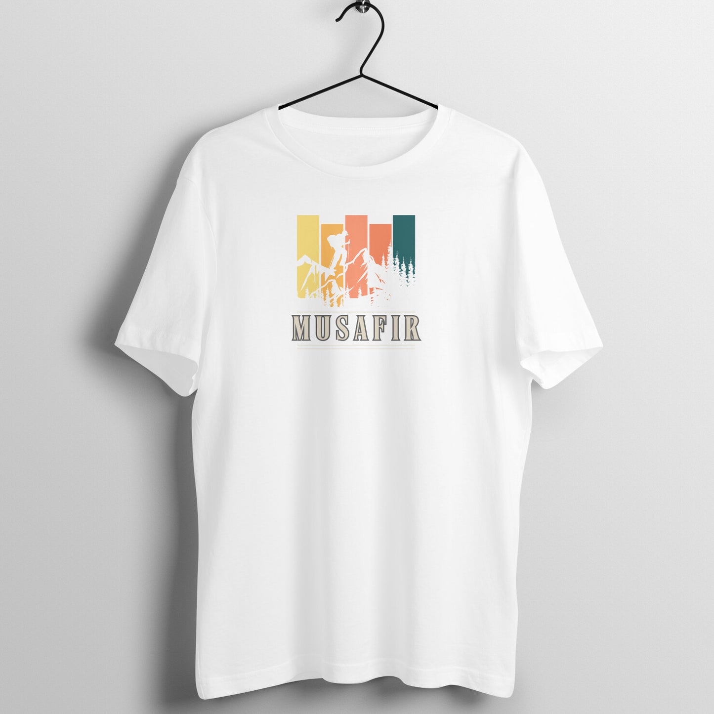 Musafir Half Sleeves Tshirt