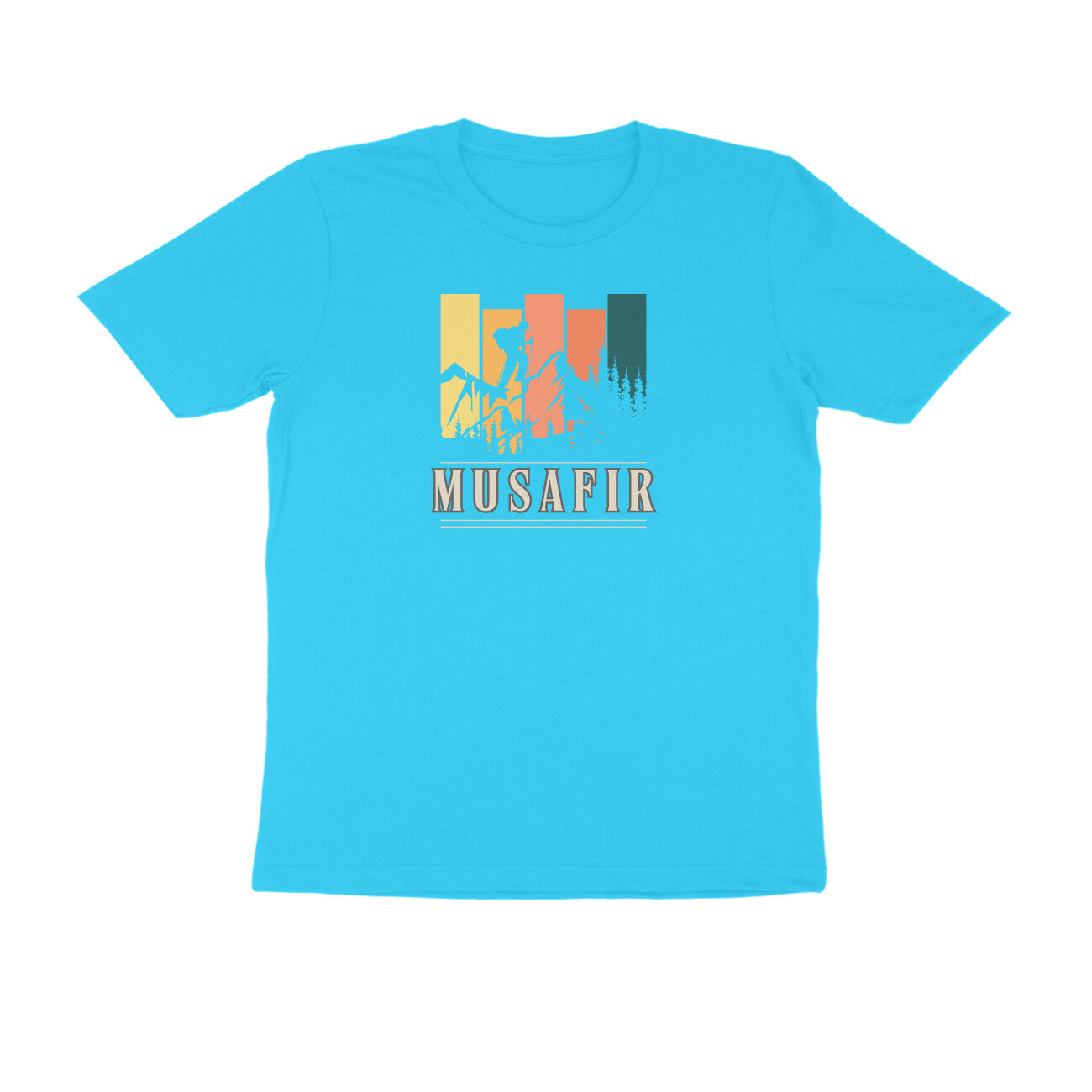 Musafir Half Sleeves Tshirt