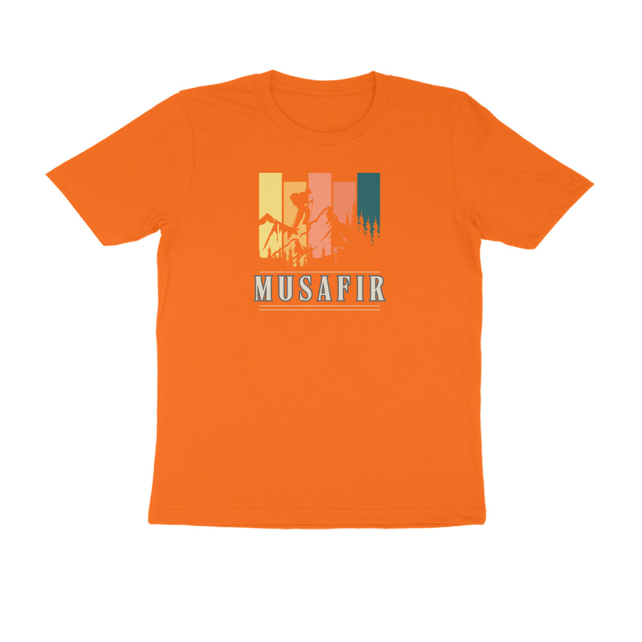 Musafir Half Sleeves Tshirt