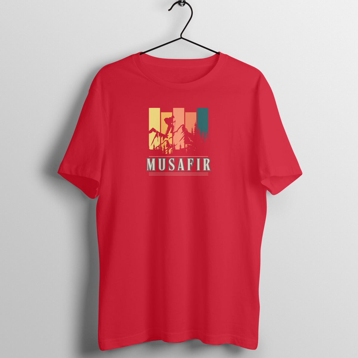 Musafir Half Sleeves Tshirt