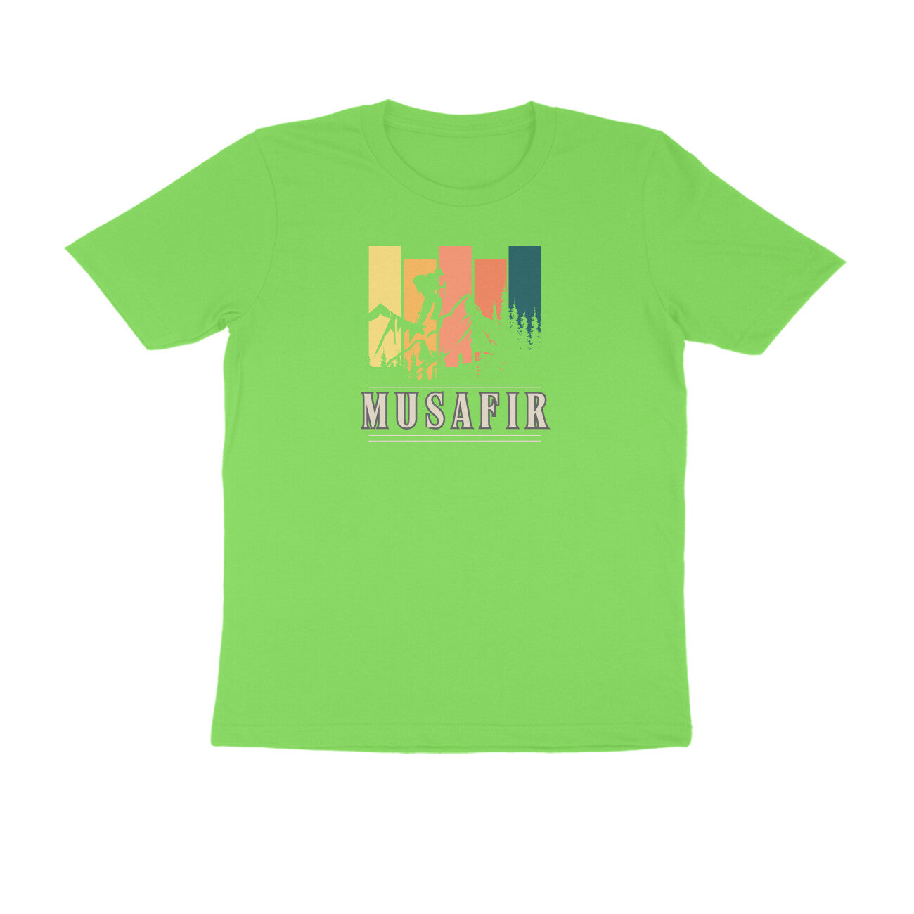 Musafir Half Sleeves Tshirt