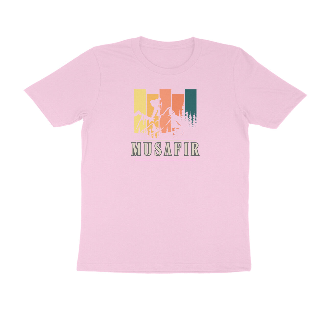 Musafir Half Sleeves Tshirt