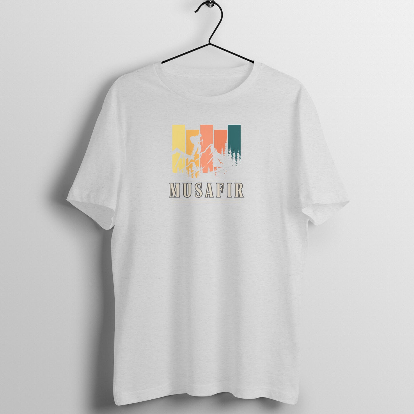 Musafir Half Sleeves Tshirt
