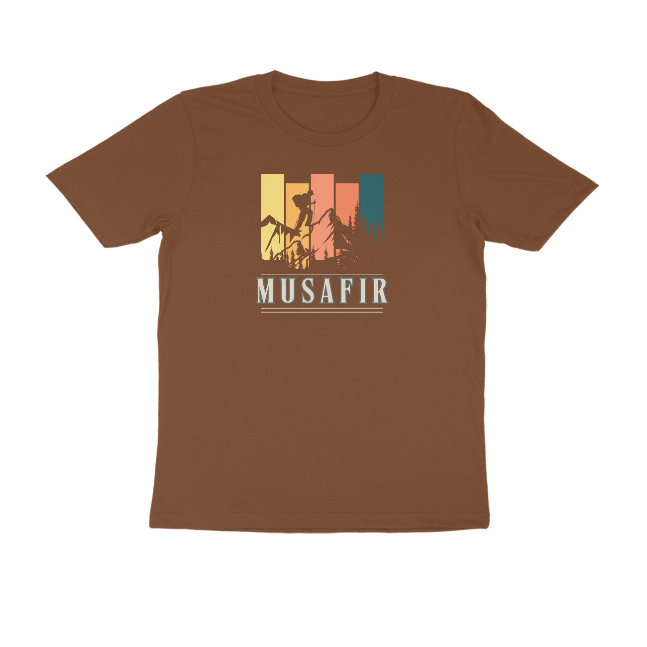 Musafir Half Sleeves Tshirt