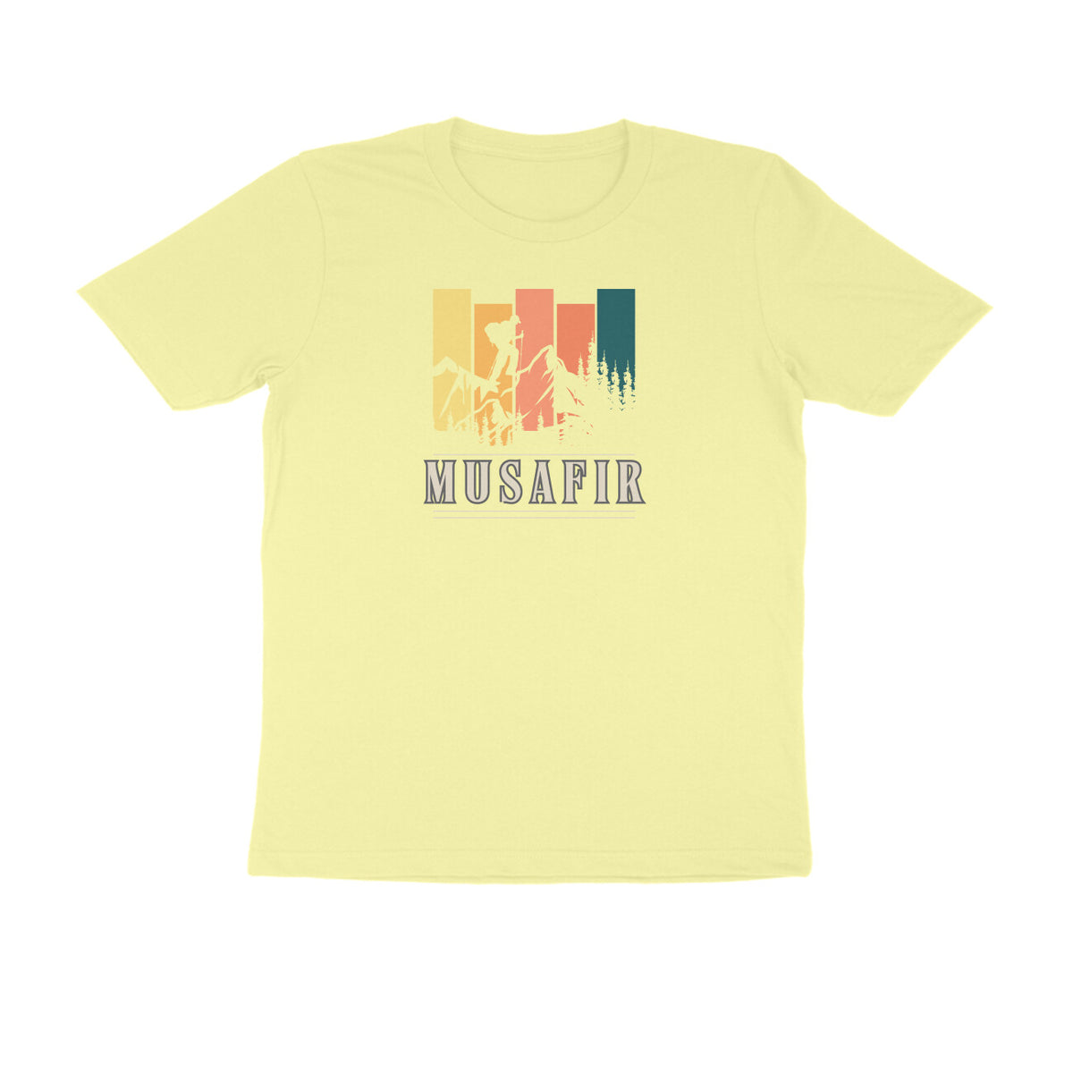Musafir Half Sleeves Tshirt