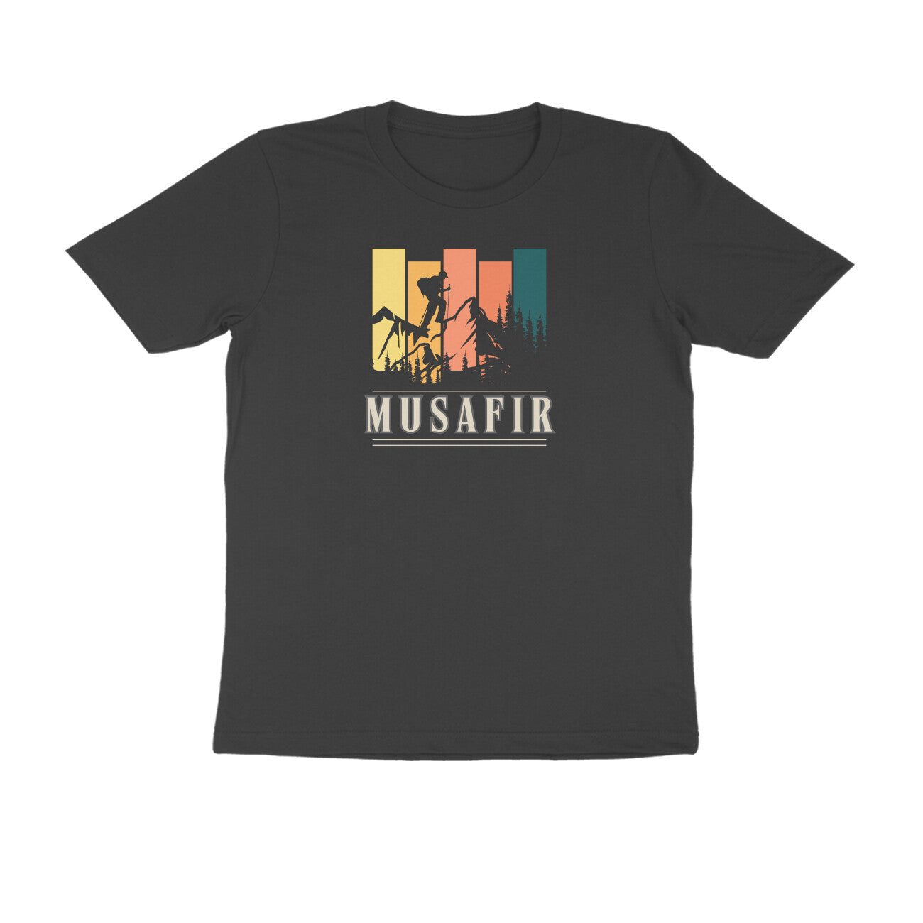 Musafir Half Sleeves Tshirt