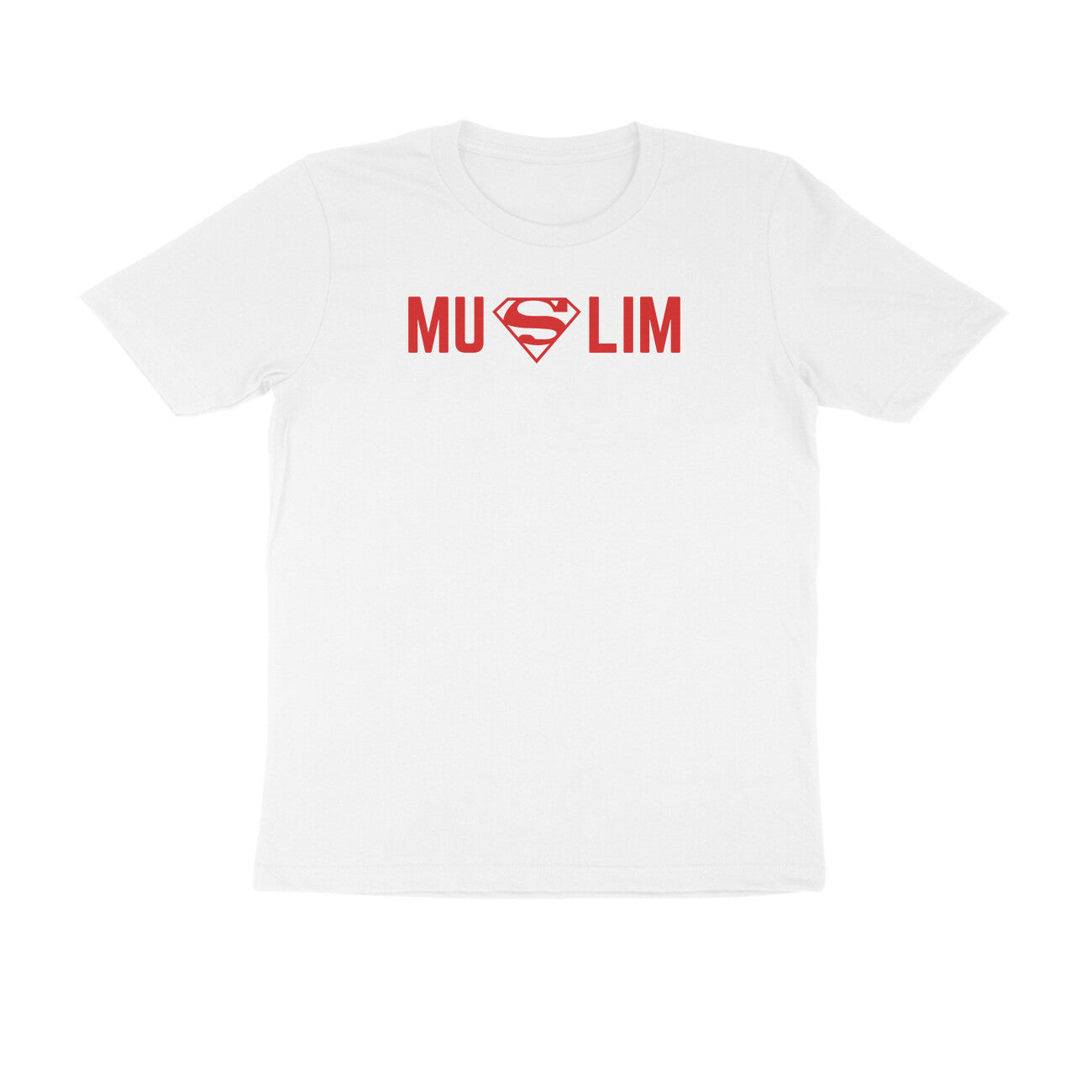 Muslim Superman Half Sleeves Tshirt