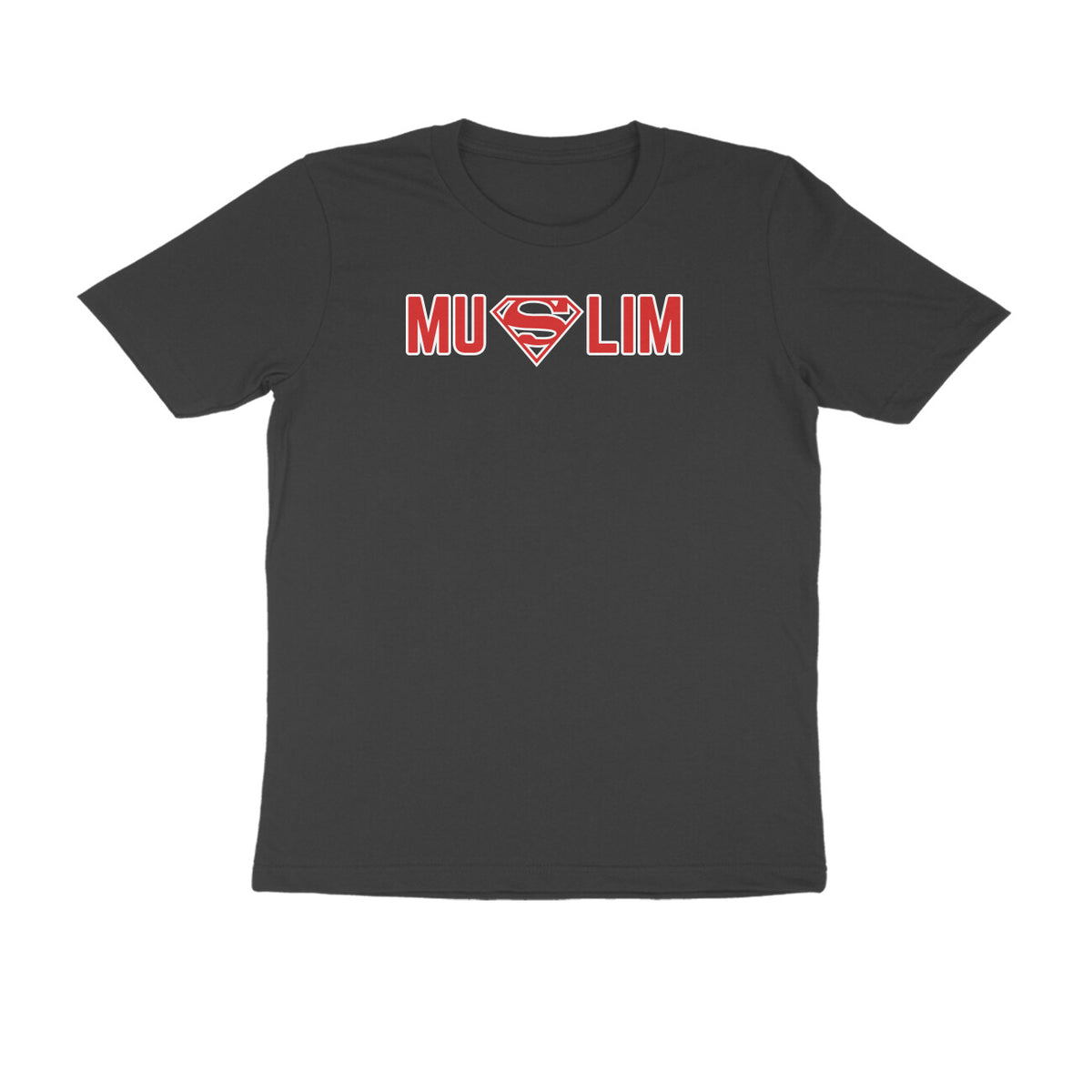Muslim Superman Half Sleeves Tshirt