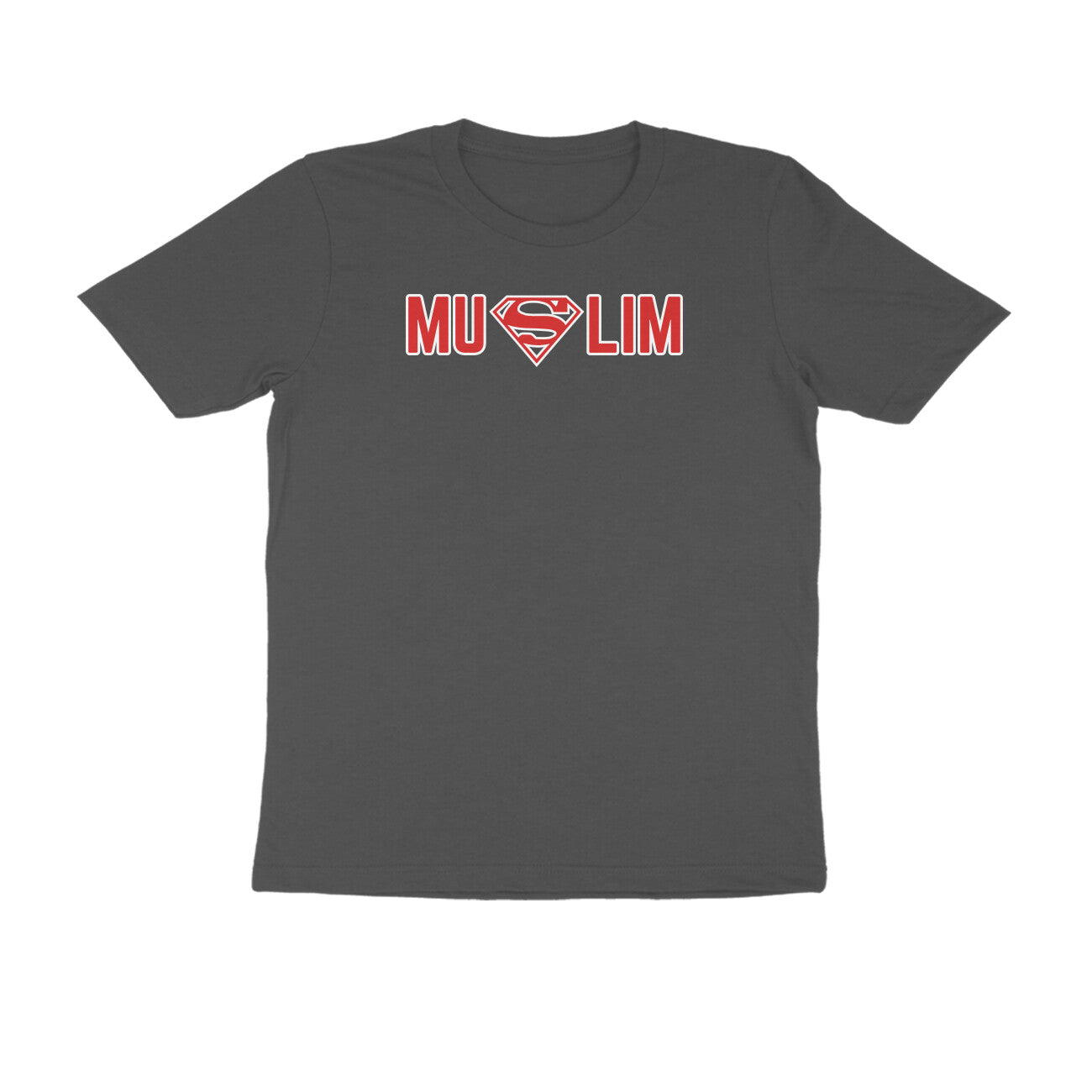 Muslim Superman Half Sleeves Tshirt