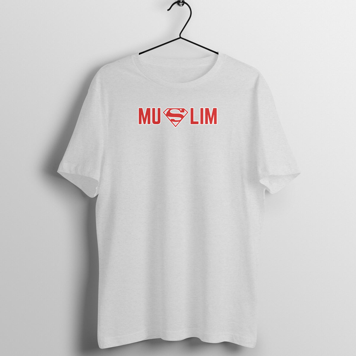 Muslim Superman Half Sleeves Tshirt