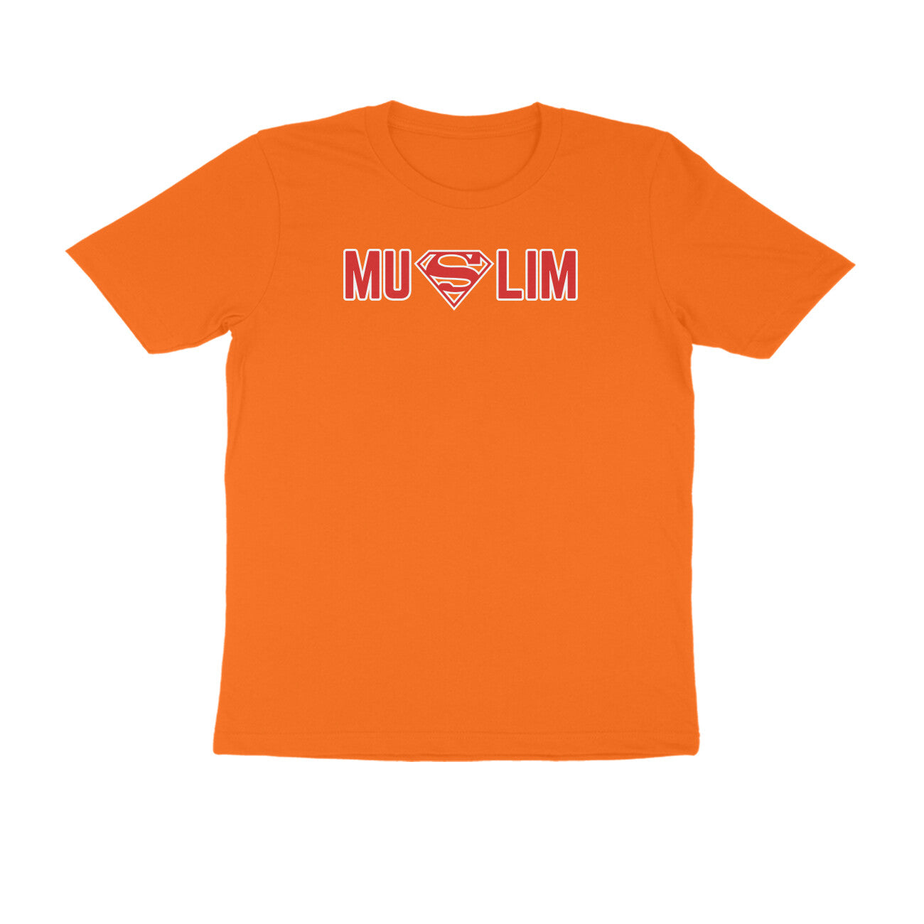 Muslim Superman Half Sleeves Tshirt