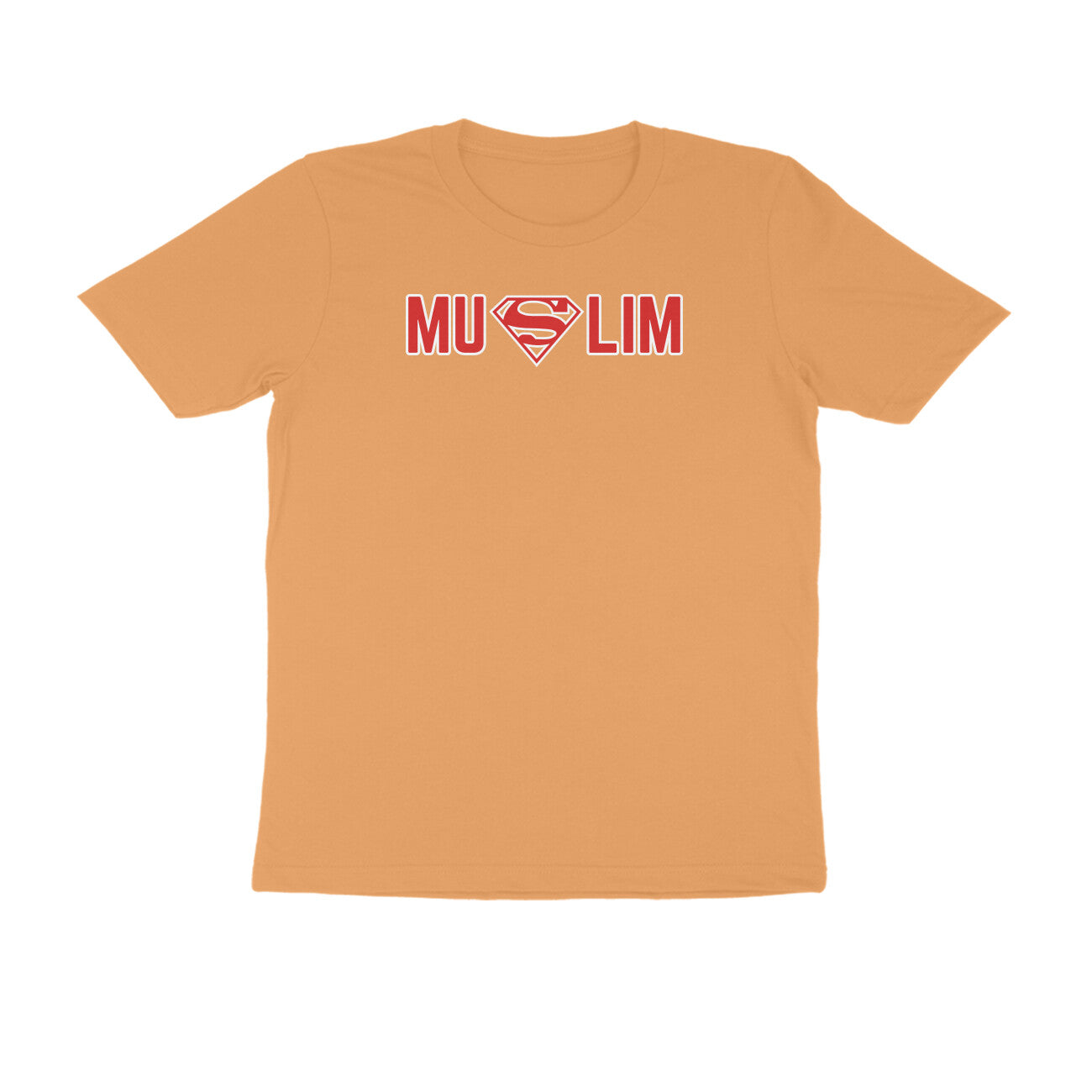 Muslim Superman Half Sleeves Tshirt