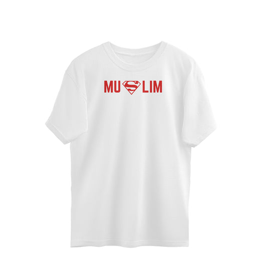 Muslim Superman Oversized Tshirt