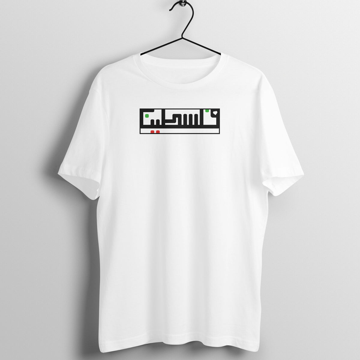 Palestine Arabic Half Sleeves Tshirt