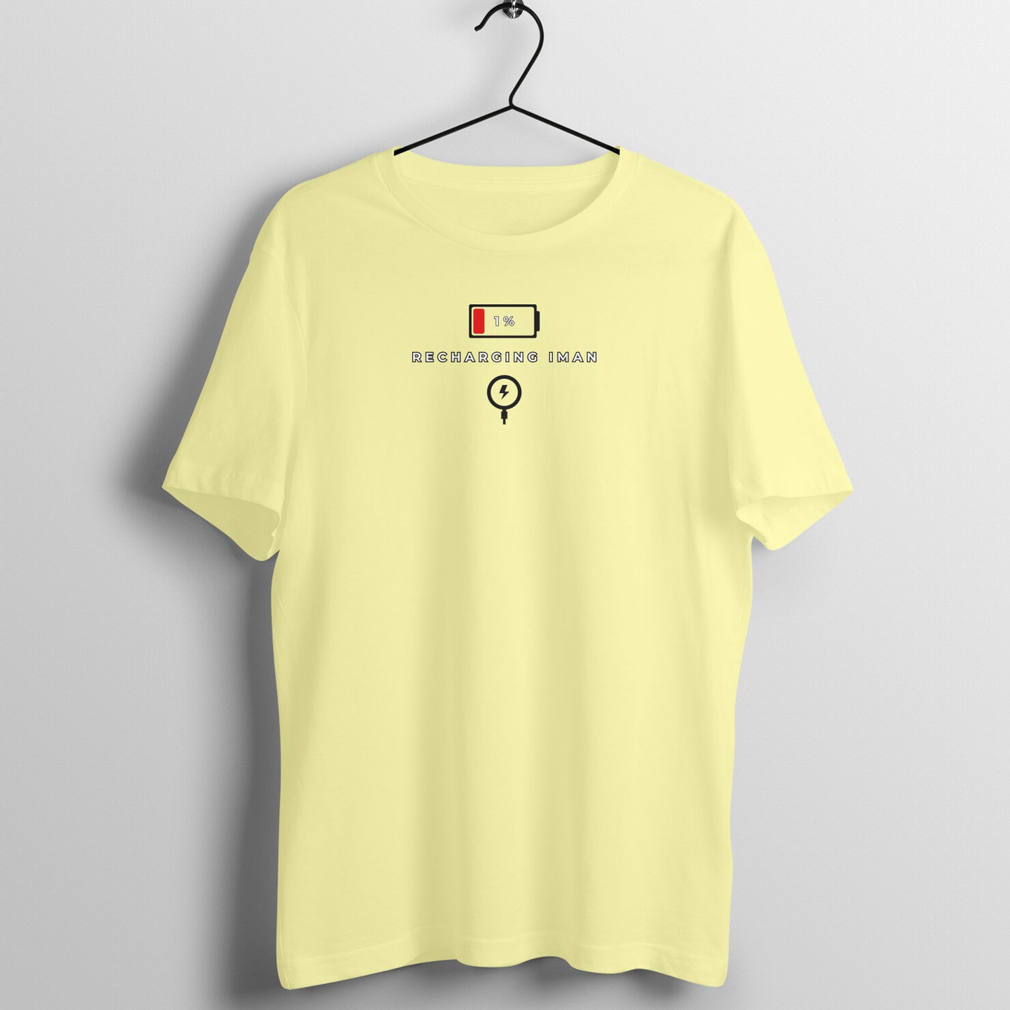 Recharging Iman Half Sleeves Tshirt
