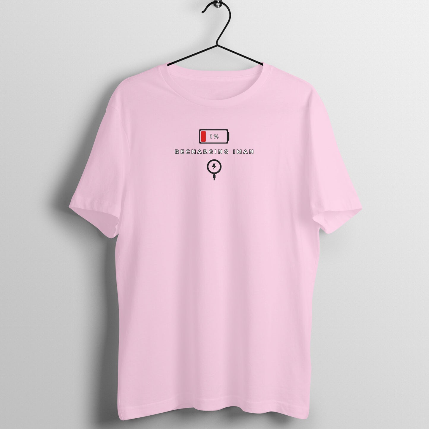 Recharging Iman Half Sleeves Tshirt