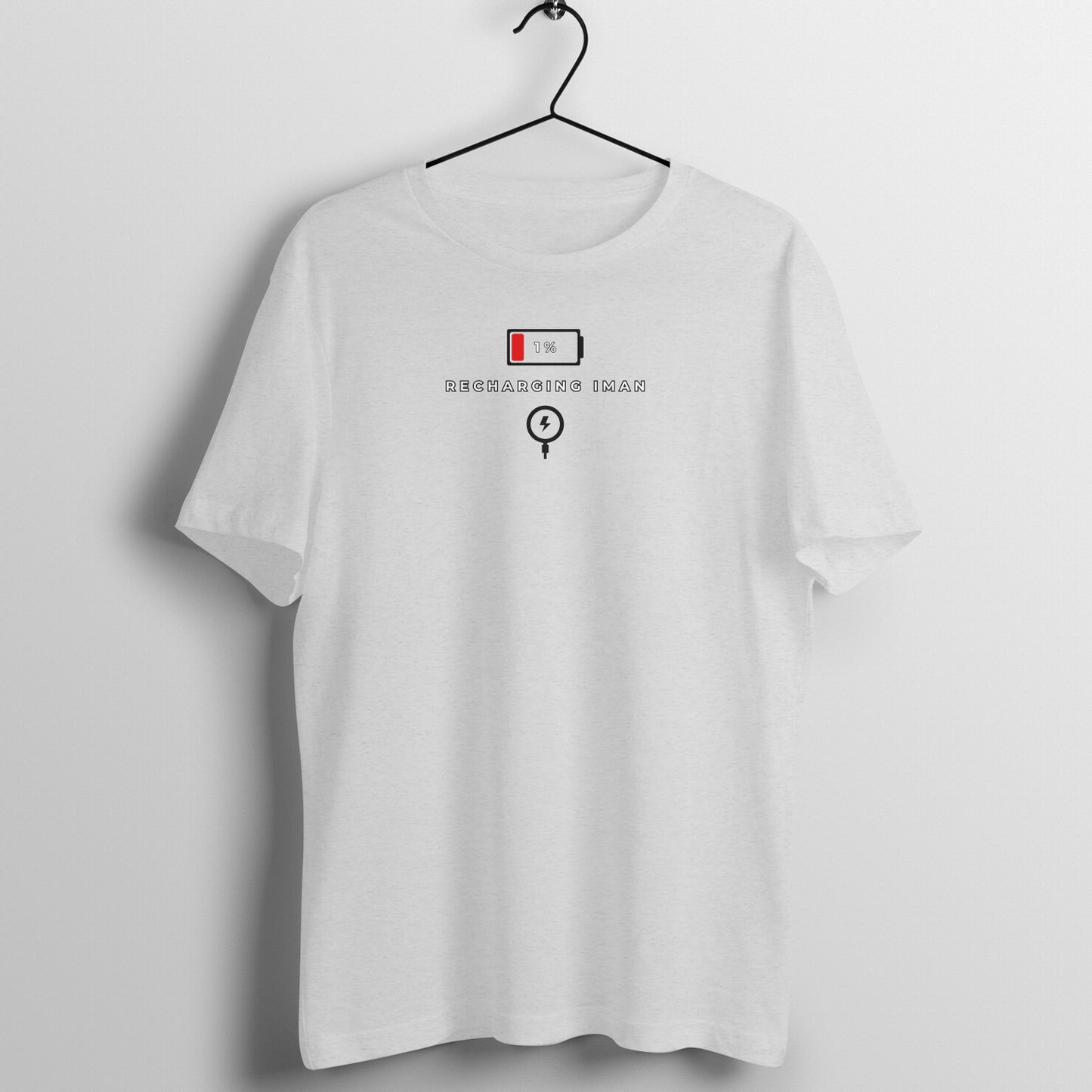 Recharging Iman Half Sleeves Tshirt