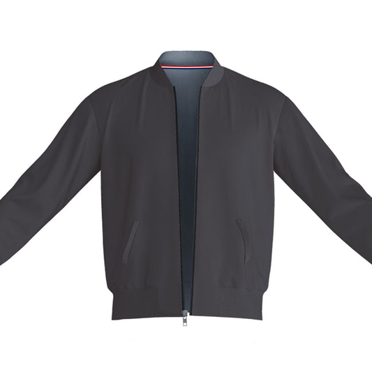 Hamdaan Plain Bomber Jacket