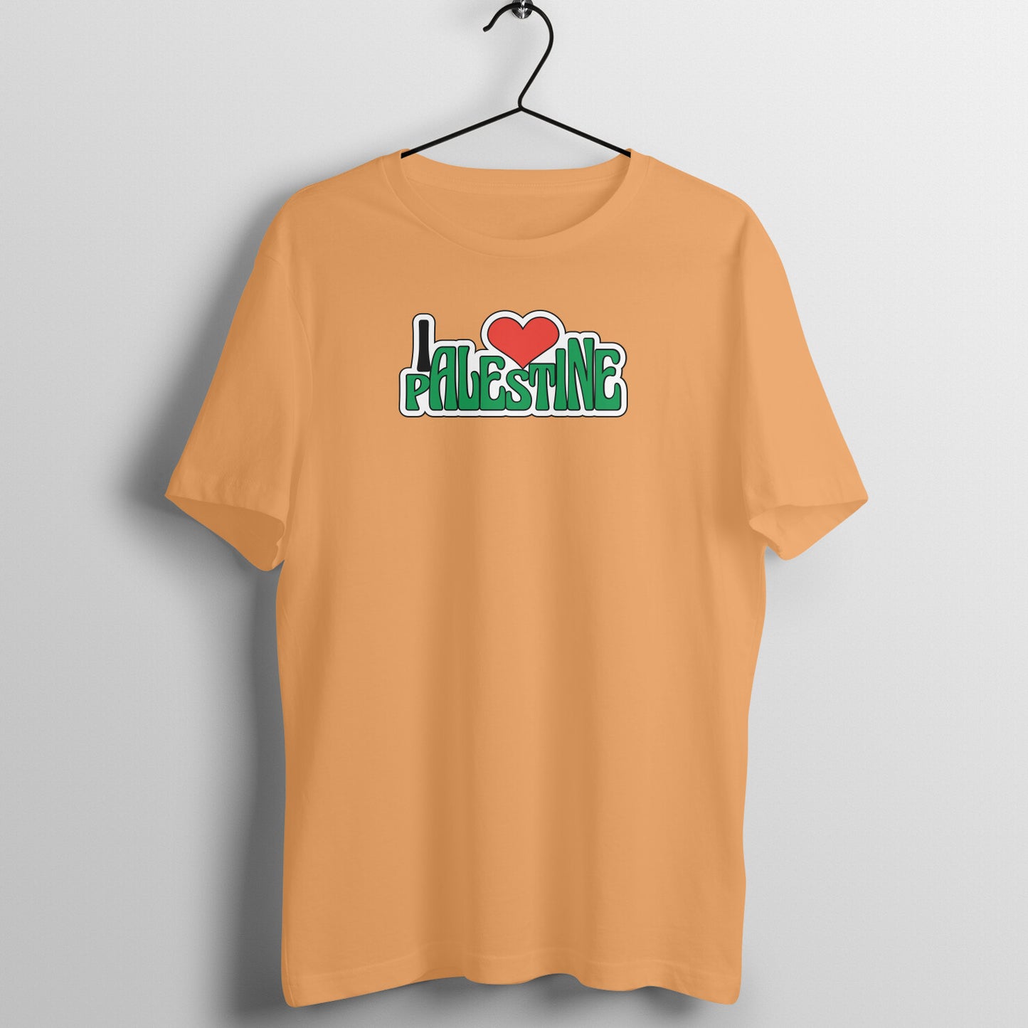 I Love Palestine Half Sleeves Tshirt