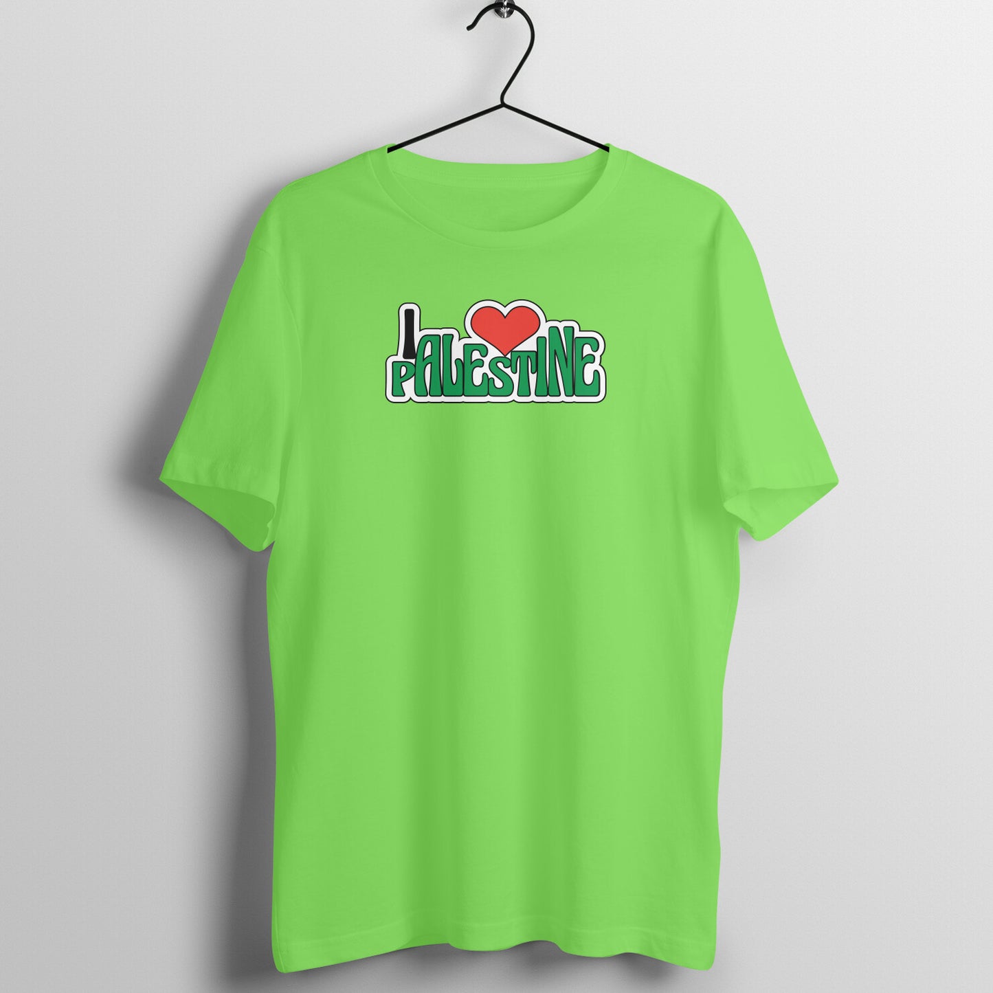I Love Palestine Half Sleeves Tshirt