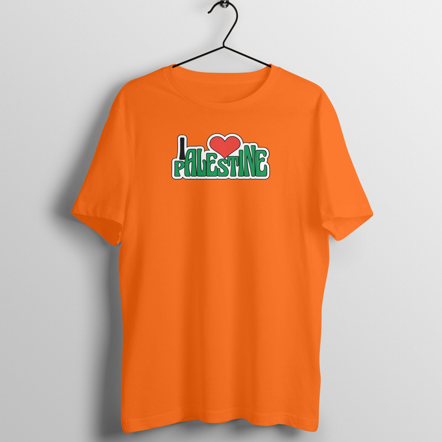 I Love Palestine Half Sleeves Tshirt