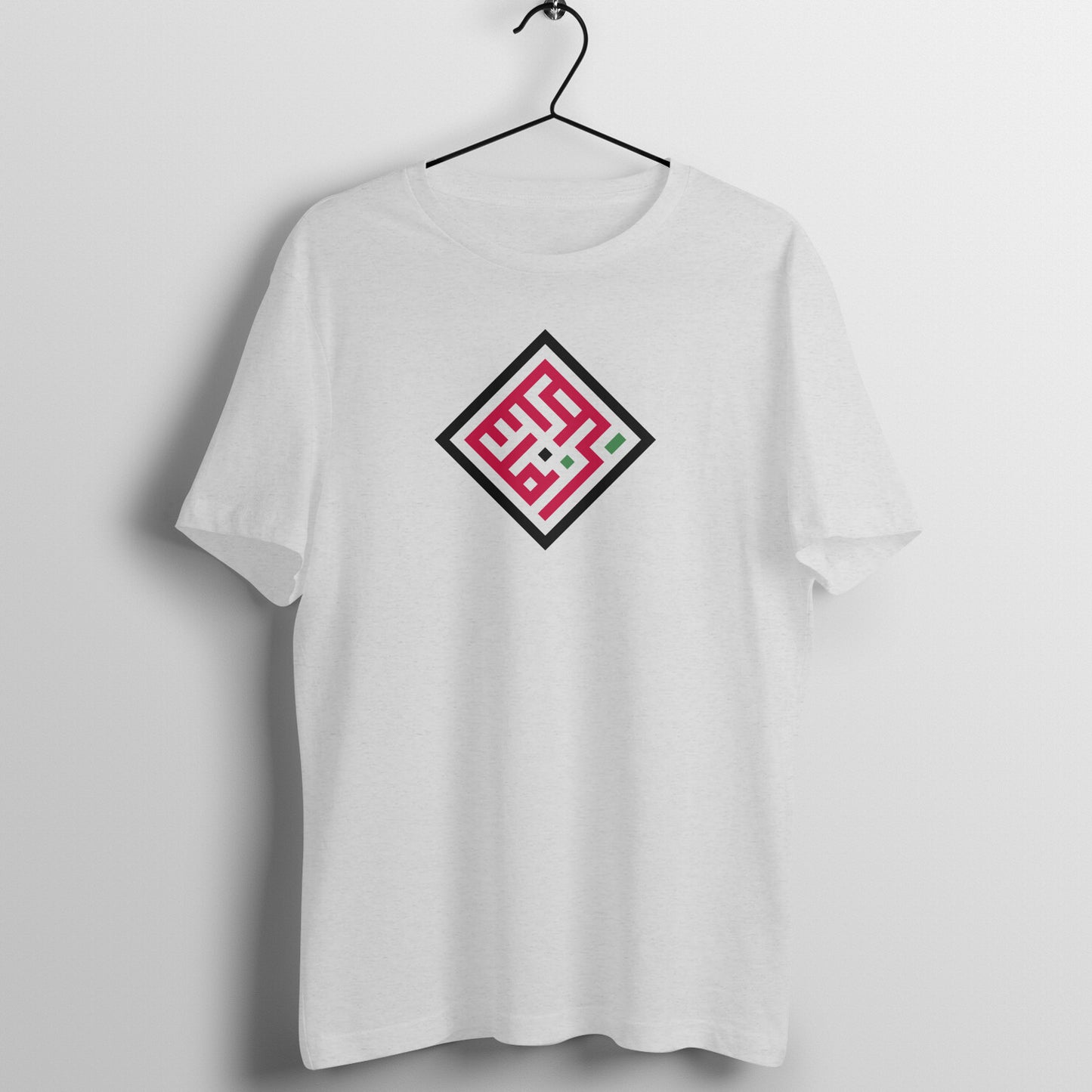 Palestine Arabic Calligraphy Art Half Sleeves Tshirt